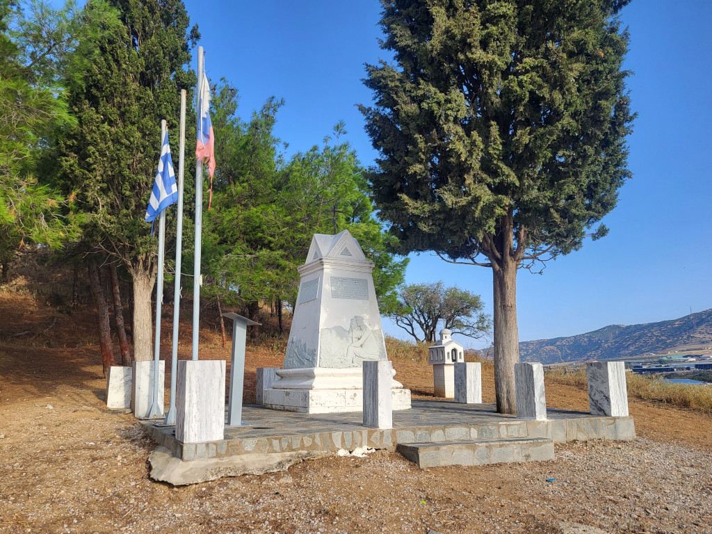 Пендалофос, памятник Русскому экспедиционному&nbsp;корпусу